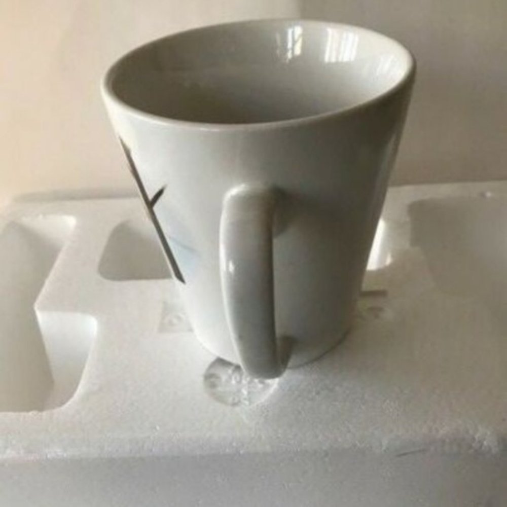 Designpac Deer In Woods Winter Snow Coffee Mug Cup Trees Ceramic Rare Vintage - Picture 4 of 7